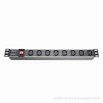 IEC Plug 8-Way Socket PDU